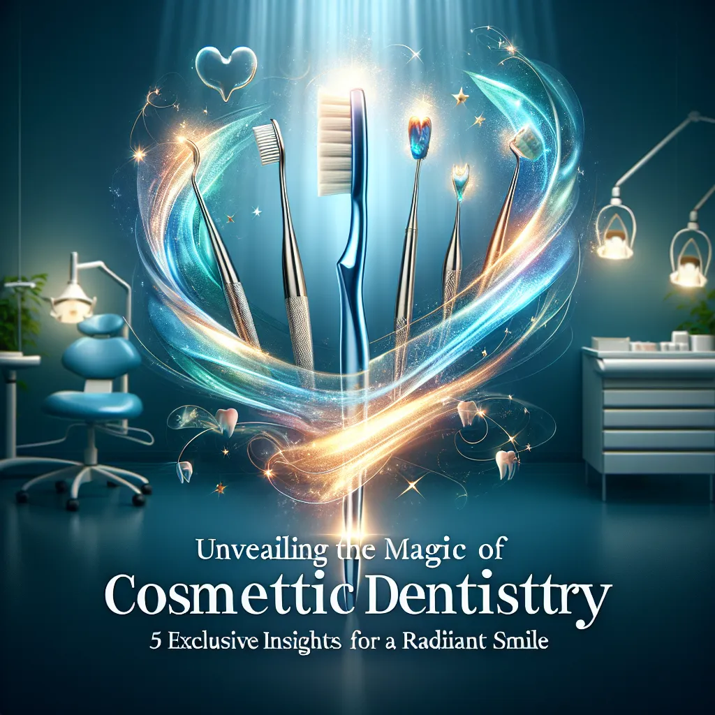 Unveiling the Magic of Cosmetic Dentistry: 5 Exclusive Insights for a Radiant Smile