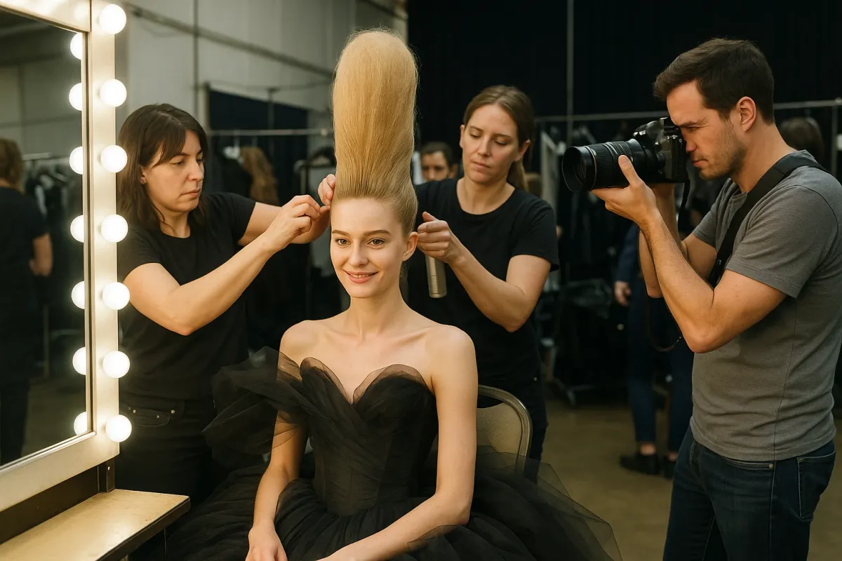 When Hair Steals The Spotlight: What Runway Beauty Reveals About a Red-Carpet Smile