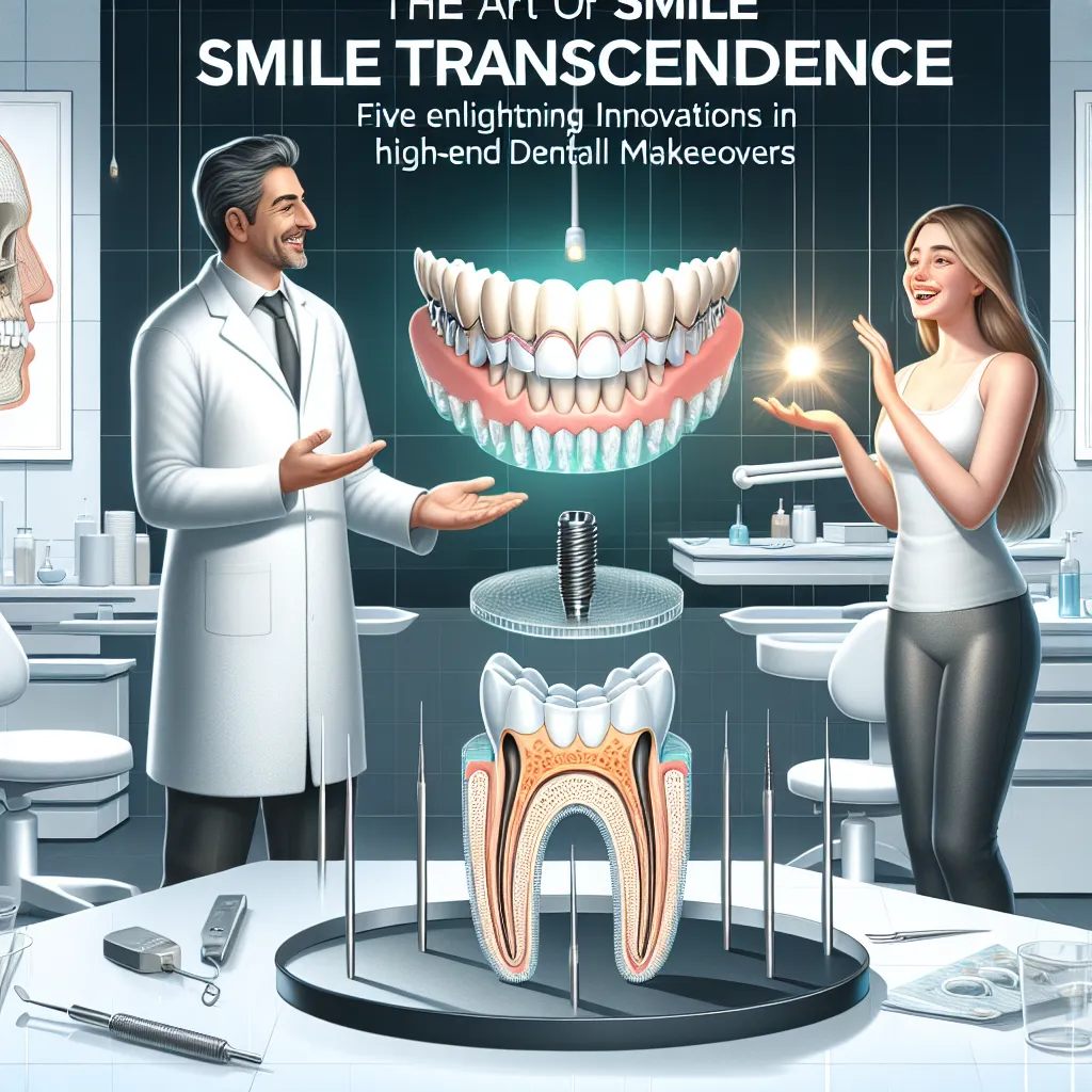The Art of Smile Transcendence: Five Enlightening Innovations in High-End Dental Makeovers