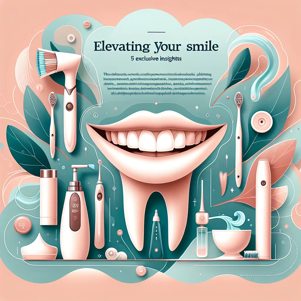 Elevating Your Smile: 5 Exclusive Insights into Sophisticated Oral Health