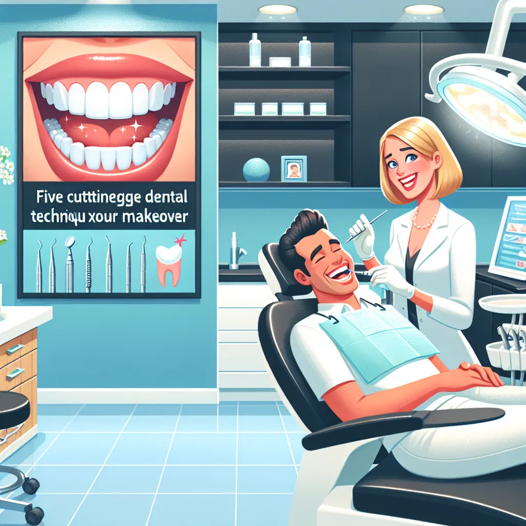 Elevate Your Smile: Five Cutting-Edge Dental Techniques for a Luxurious Makeover