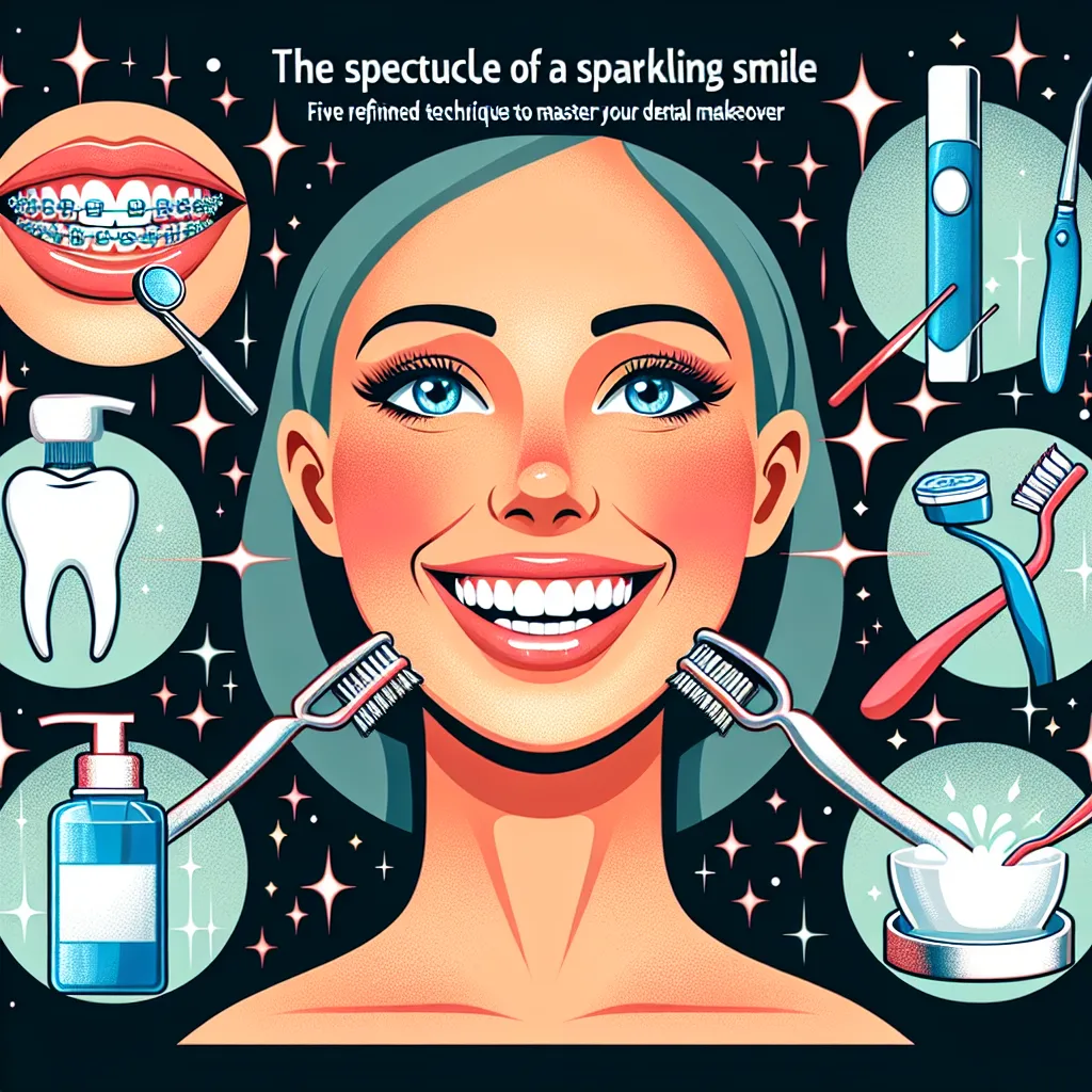 The Spectacle of a Sparkling Smile: Five Refined Techniques to Master Your Dental Makeover