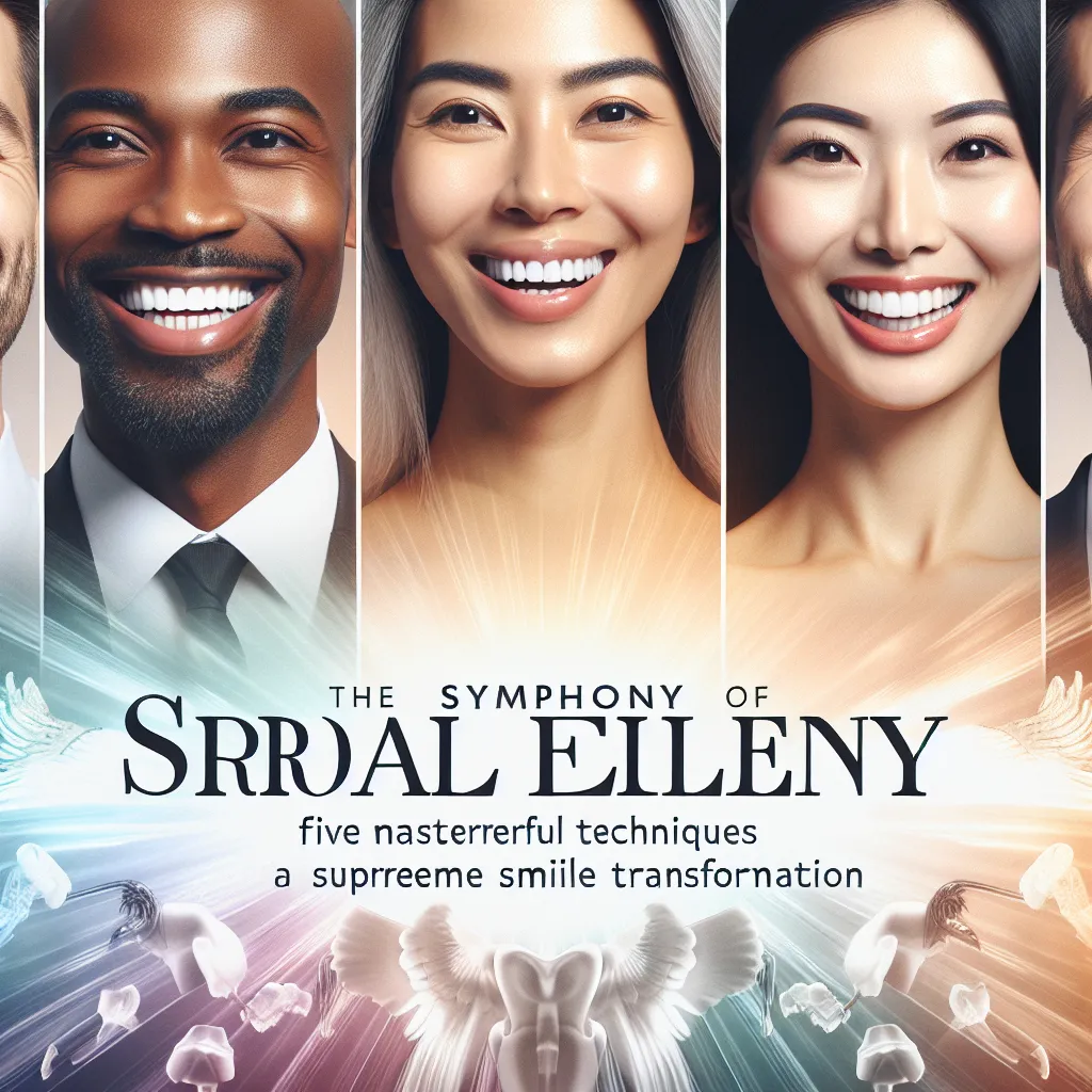 The Symphony of Oral Elegance: Five Masterful Techniques for a Supreme Smile Transformation