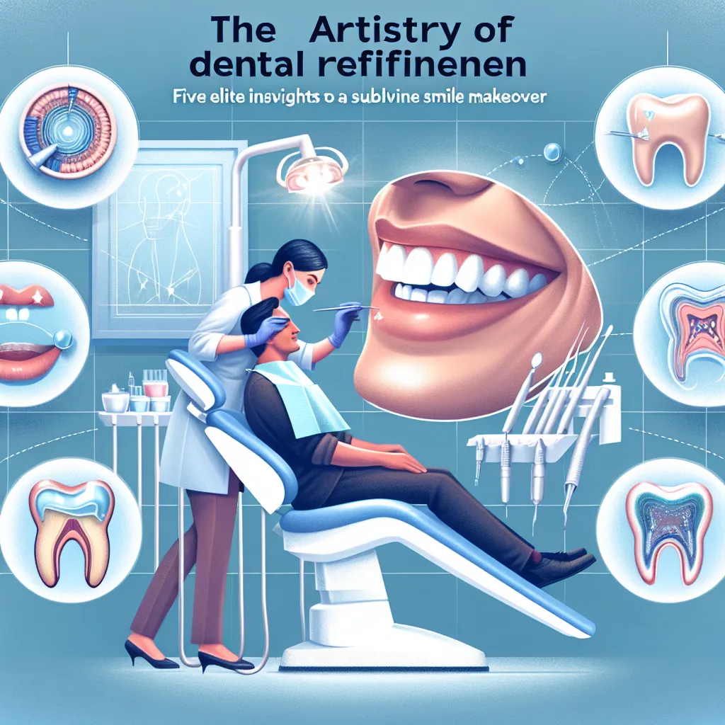 The Artistry of Dental Refinement: Five Elite Insights to a Sublime Smile Makeover