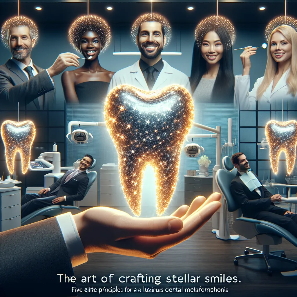 The Art of Crafting Stellar Smiles: Five Elite Principles for a Luxurious Dental Metamorphosis