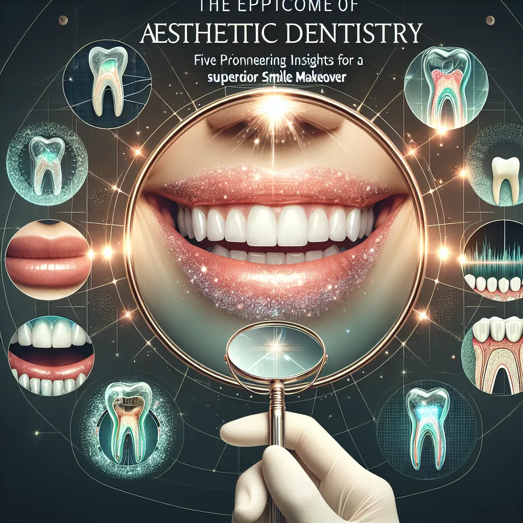 The Epitome of Aesthetic Dentistry: Five Pioneering Insights for a Superior Smile Makeover