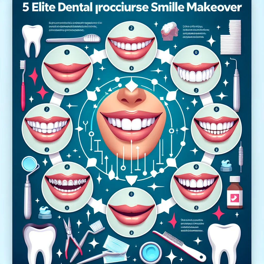 5 Elite Dental Procedures to Elevate Your Smile Makeover