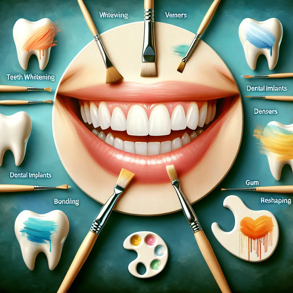 The Canvas of Cosmetic Dentistry: Five Essential Brushstrokes in Crafting a Masterpiece Smile