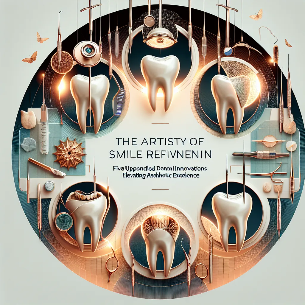 The Artistry of Smile Refinement: Five Unparalleled Dental Innovations Elevating Aesthetic Excellence