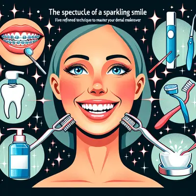 The Spectacle of a Sparkling Smile: Five Refined Techniques to Master Your Dental Makeover