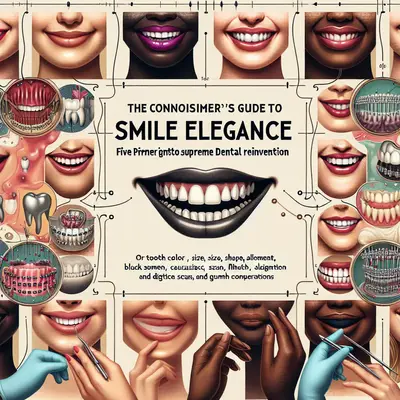 The Connoisseur's Guide to Smile Elegance: Five Premier Insights into Supreme Dental Reinvention