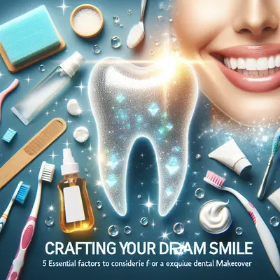 Crafting Your Dream Smile: 5 Essential Factors to Consider for an Exquisite Dental Makeover