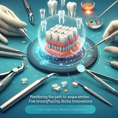 Pioneering the Path to Exquisite Smiles: Five Groundbreaking Dental Innovations