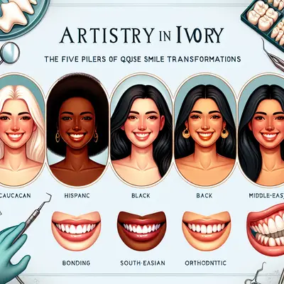 Artistry in Ivory: The Five Pillars of Exquisite Smile Transformations